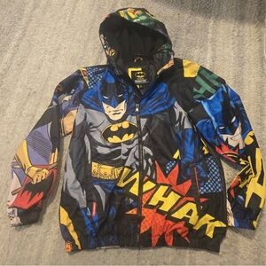 Batman X Members Only Jacket Mens Comic Windbreaker